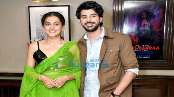 Photos: Taapsee Pannu snapped at Do Baaraa promotions in Delhi