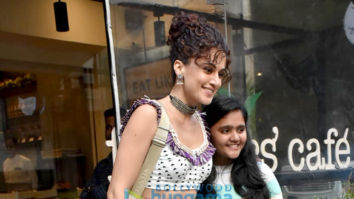 Photos: Taapsee Pannu snapped at The Farmers’ Cafe