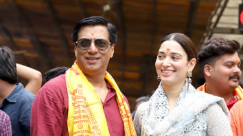 Photos: Tamannaah Bhatia and Madhur Bhandarkar snapped at Siddhivinayak Temple In Mumbai