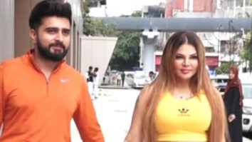 Rakhi Sawant snapped with boyfriend Aadil Khan