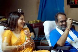 On the sets of the movie Raksha Bandhan