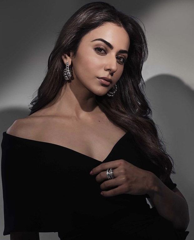 Rakul Preet Singh turns up the heat in a little black dress worth Rs. 38K for Cuttputlli promotions 