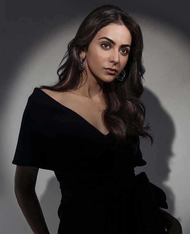 Rakul Preet Singh turns up the heat in a little black dress worth Rs. 38K for Cuttputlli promotions 