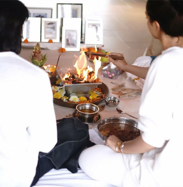Ranveer Singh and Deepika Padukone perform griha pravesh puja on Janmashtami at their new home in Alibaug