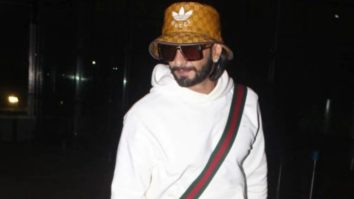Ranveer Singh spotted at the airport rocking a Gucci bag