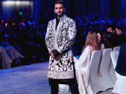 Ranveer Singh walks the ramp in a glorious outfit