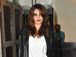 Raveena Tandon looks super stylish rocking a red lip