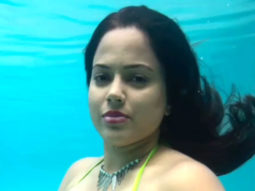 Sameera Reddy shares BTS from her elegant maternity shoot