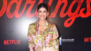 Sanjana Sanghi attends the Darlings screening in style