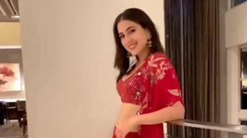 Sara Ali Khan looks smoking hot in red