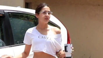 Sara Ali Khan post gym session