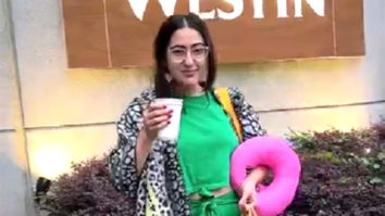 Sara Ali Khan shares the jet lag struggle