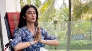 Shilpa Shetty shares a spirited video of her stretching from her post-fracture routine, watch video