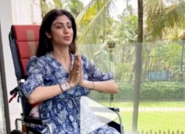 Shilpa Shetty shares a spirited video of her stretching from her post-fracture routine, watch video