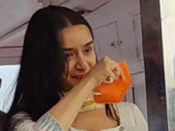 Shraddha Kapoor flashes her warm cheerful smile for the paps
