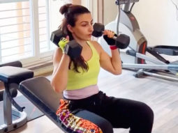 Soha Ali Khan motivates us to work out harder