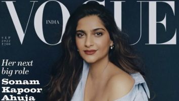 Sonam Kapoor Ahuja features cover of Vogue India, poses with unbuttoned shirt & flaunts baby bump