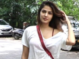 Spotted Rhea Chakraborty post gym session