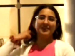 Spotted Sara Ali Khan at Mumbai airport