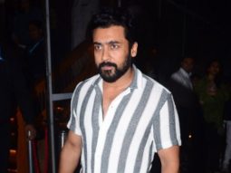 Suriya gets spotted in the city as he poses for paps