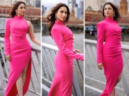 Tamannaah Bhatia makes heads turn in bright pink gown, bids farewell to Melbourne