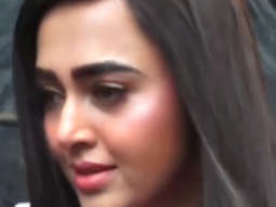 Tejasswi Prakash snapped in a hurry for Naagin shoot