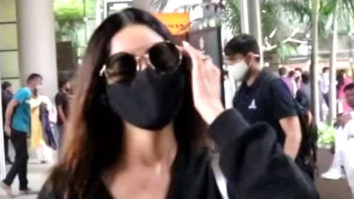 Yami Gautam snapped at the airport in black outfit