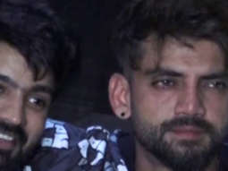 Zaheer Iqbal looks dapper in printed hoodie