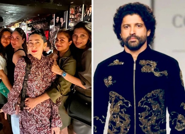 Karisma Kapoor shares photos with Kareena Kapoor Khan and girl gang; reveals Farhan Akhtar was their photographer