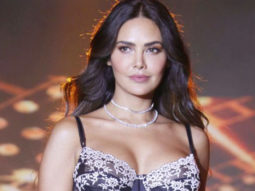 Esha Gupta dazzles in diamond embedded outfit