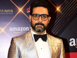 Abhishek Bachchan looks dapper in a metallic suit
