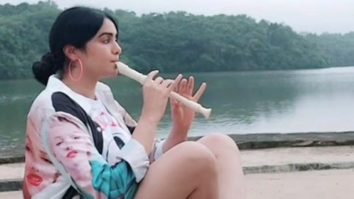 Adah Sharma plays a melodious tone on her flute