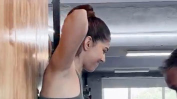 Alaya F shares a glimpse of her intense boxing