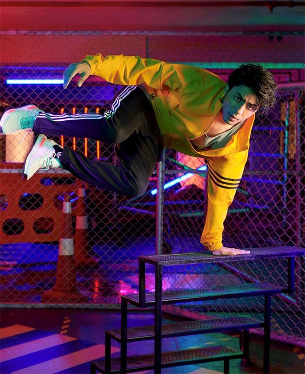 Aryan Khan flexes newly launched Adidas Originals collection; Shah Rukh Khan says 'T-shirt is mine' Aryan Khan flexes newly launched Adidas Originals collection; Shah Rukh Khan says 'T-shirt is mine'