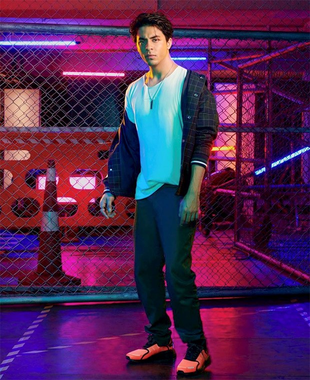 Aryan Khan flexes newly launched Adidas Originals collection; Shah Rukh Khan says 'T-shirt is mine' Aryan Khan flexes newly launched Adidas Originals collection; Shah Rukh Khan says 'T-shirt is mine'