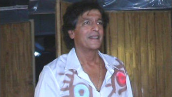 Chunky Pandey poses with Sophie Choudry