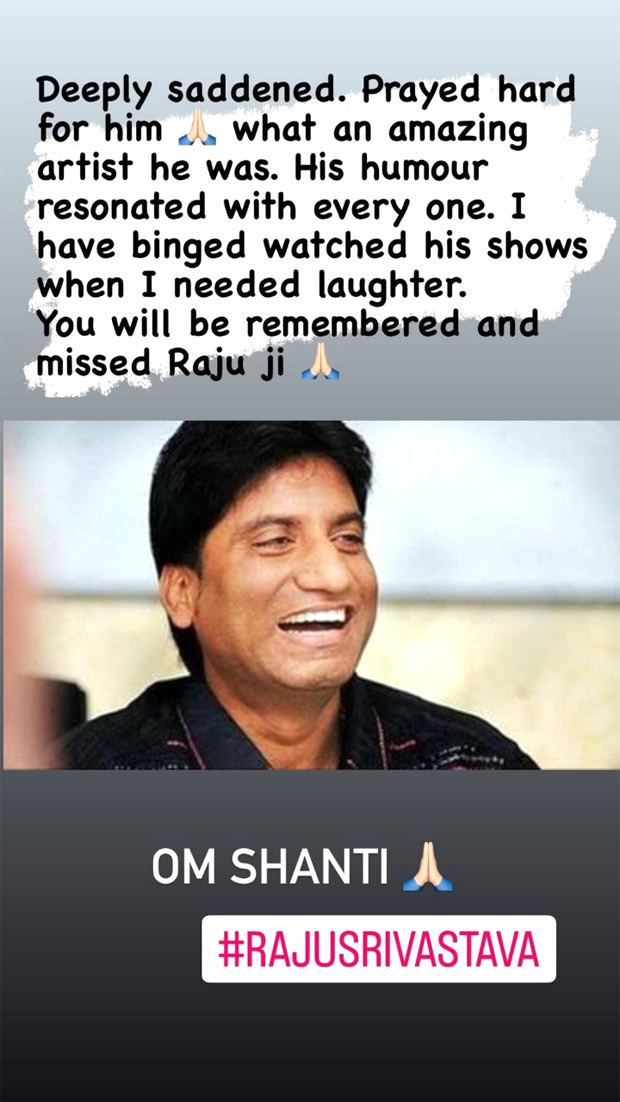 Raju Srivastava’s death: From Ali Asgar to Sunil Pal, TV celebs condole demise of the comedian