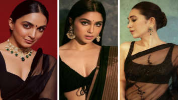From Kiara Advani to Sharvari Wagh, here are 5 saree divas who slayed in classic black sarees with their timeless looks