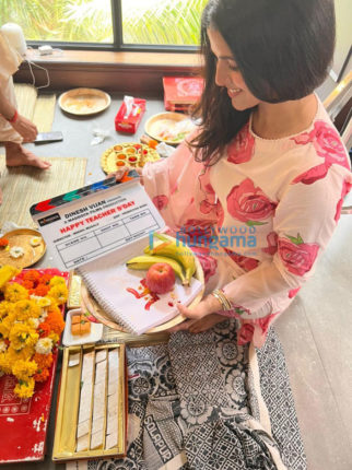 On the set of the movie Happy Teacher’s Day