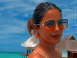 Hina Khan radiates motivational energy