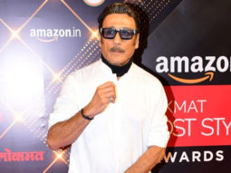 Jackie Shroff dressed up in white for Lokmat Awards