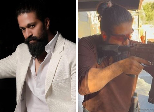 KGF star Yash shares a video of him target practicing and his aim is bang-on! 