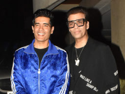 Karan Johar and Manish Malhotra make a statement with their looks