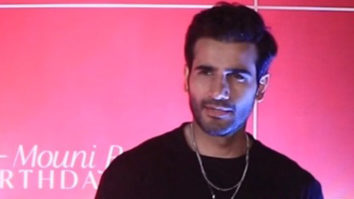 Karan Tacker arrives for Mouni Roy’s birthday bash