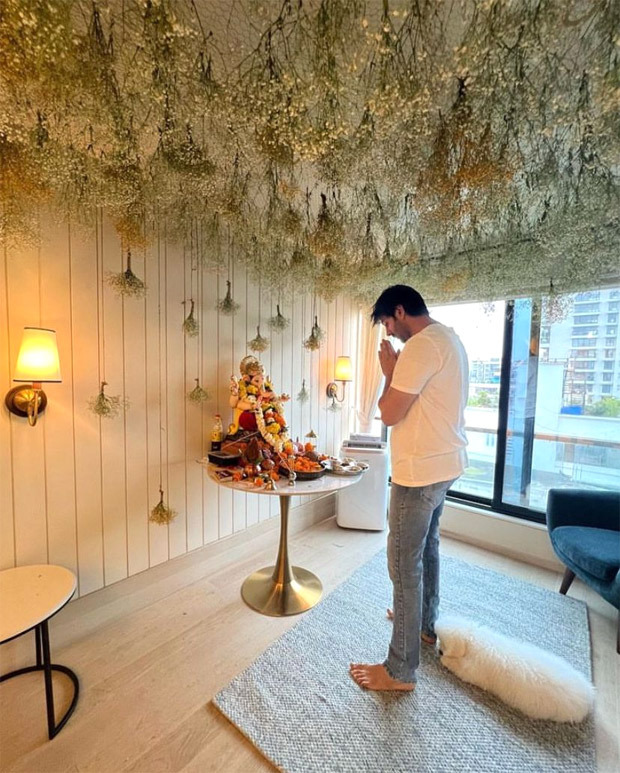 Kartik Aaryan seeks blessings from Lord Ganesha for the shoot of Satyaprem Ki Katha, see photo 