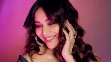 Madhuri Dixit makes hearts skip a beat in pink chiffon block-printed saree  by Punit Balana : Bollywood News - Bollywood Hungama