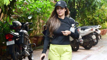 Malaika Arora arrives for her daily gym sessions