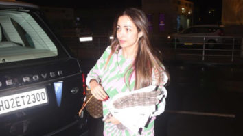 Malaika Arora snapped in matching outfit at the airport