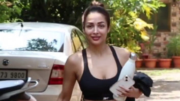 Malaika Arora snapped outside her gym