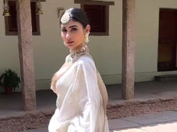 Mouni Roy looks like an absolute diva in traditional white outfit